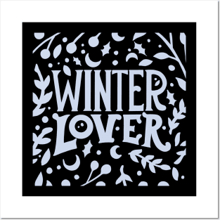 Winter Lover Posters and Art